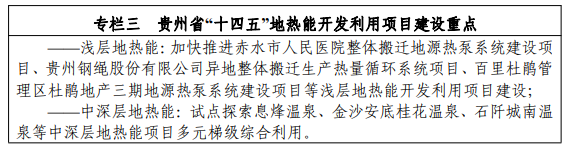 地大熱能：貴州新能源發(fā)展“十四五”規(guī)劃地熱投資超100億！